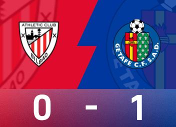 تقرير مباراة الدوري الإسباني: مايورال يفوز بضربة واحدة وخيتافي يفوز على بيباو 1-0