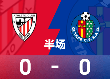 نهاية الشوط الأول من الدوري الأسباني: سانشيت تسبب في خطورة، بيباو مؤقتا 0-0 خيتافي