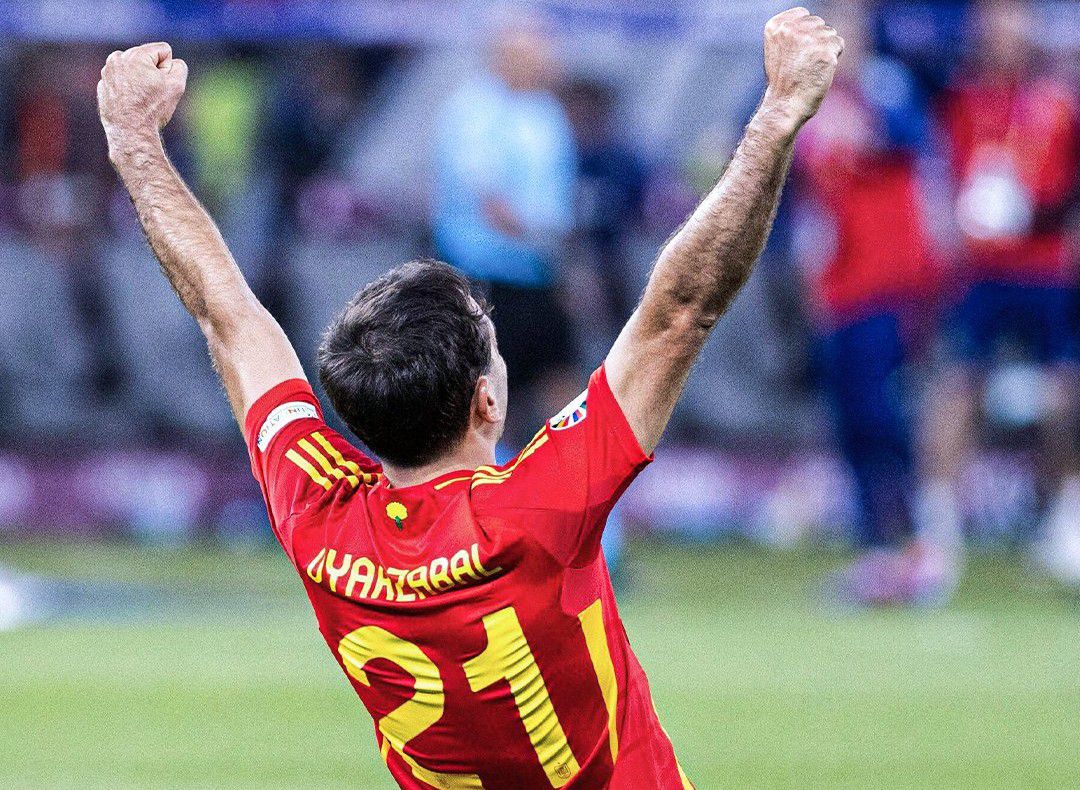 الحالة التنافسية ساخنة! وشارك أويارزابال في 13 هدفًا في آخر 8 مباريات للمنتخب الوطني.