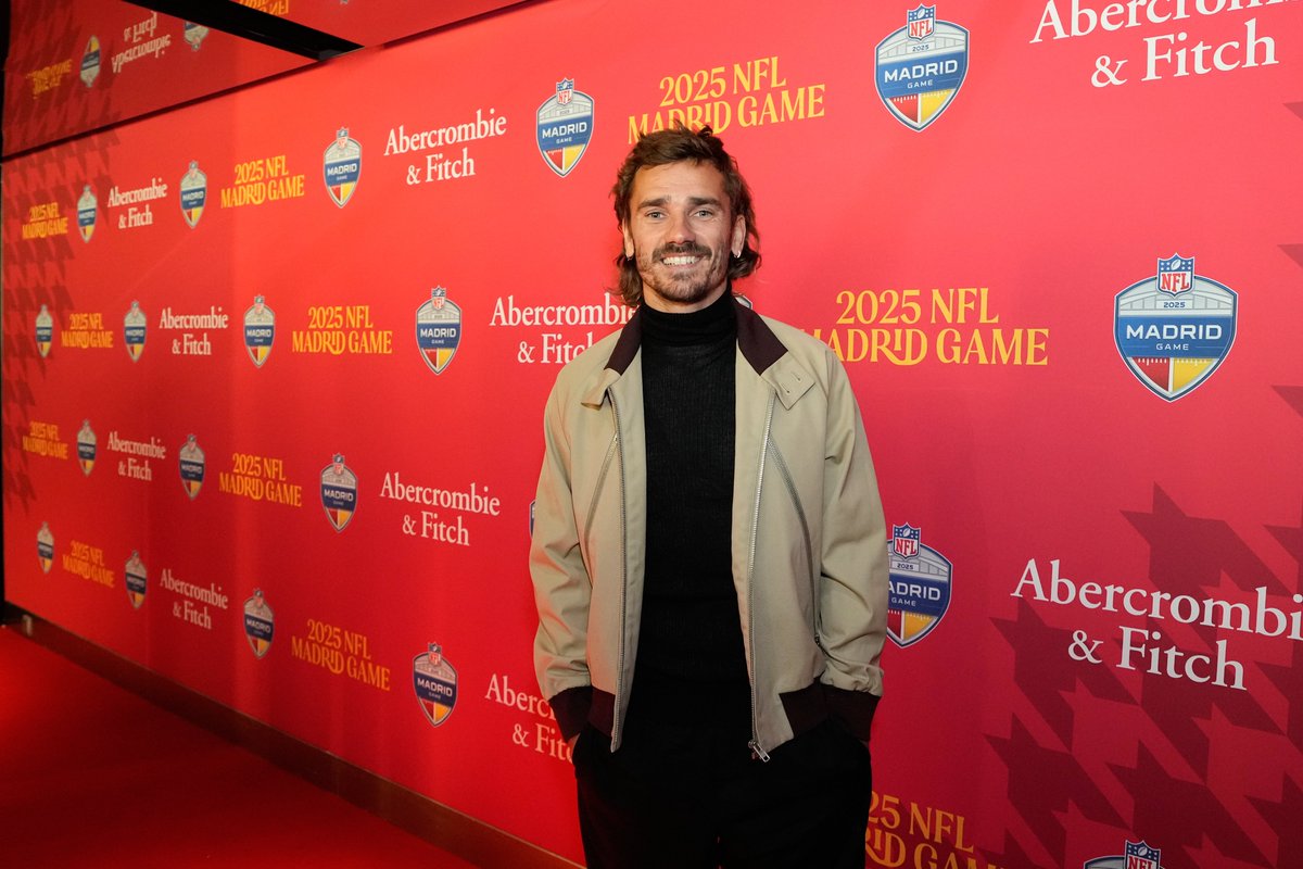 NFL Madrid Overseas Game، جريزمان، روديجر، أسينسيو وآخرون كانوا حاضرين لمشاهدة المباراة