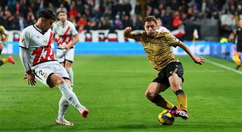 النتيجة التاريخية لمباراة رايو فاليكانو وريال سوسيداد