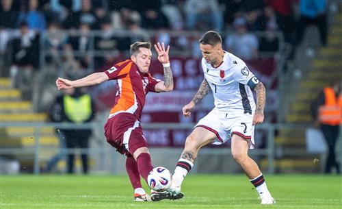 لاتفيا ضد ألبانيا