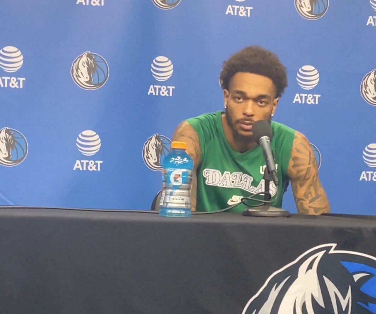 بي جي واشنطن: أتمنى أن يتمكن الجميع من التشجيع لنا الليلة وأن يكونوا هادئين عند تسديد الرميات الحرة